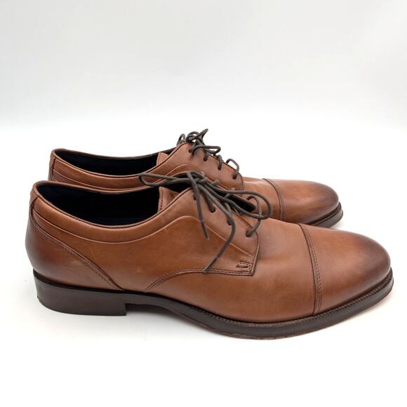 Cole Haan Carnegie Cap Toe Oxford Dress Shoes Men\'s Leather Brown US11.5M EU44.5 main image 10